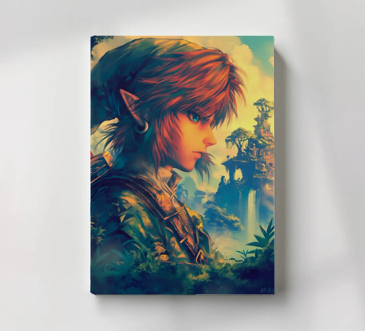 Link The Legend of Zelda Video Game notebook by Fleur de Lys