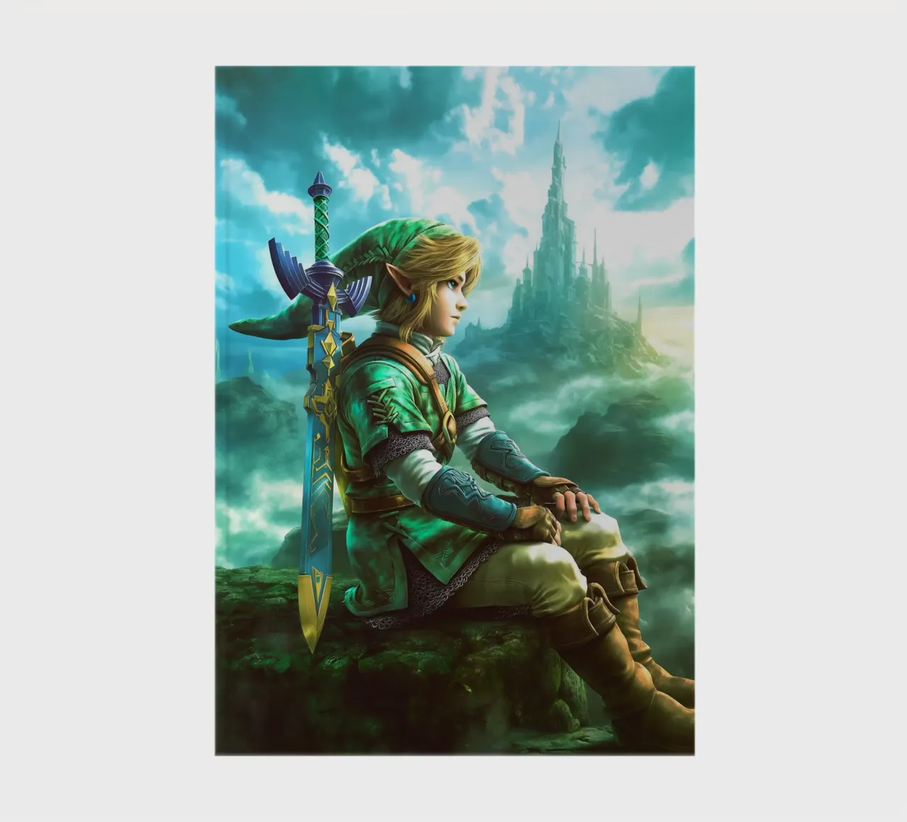 Link The Legend of Zelda Video Game notebook by Fleur de Lys