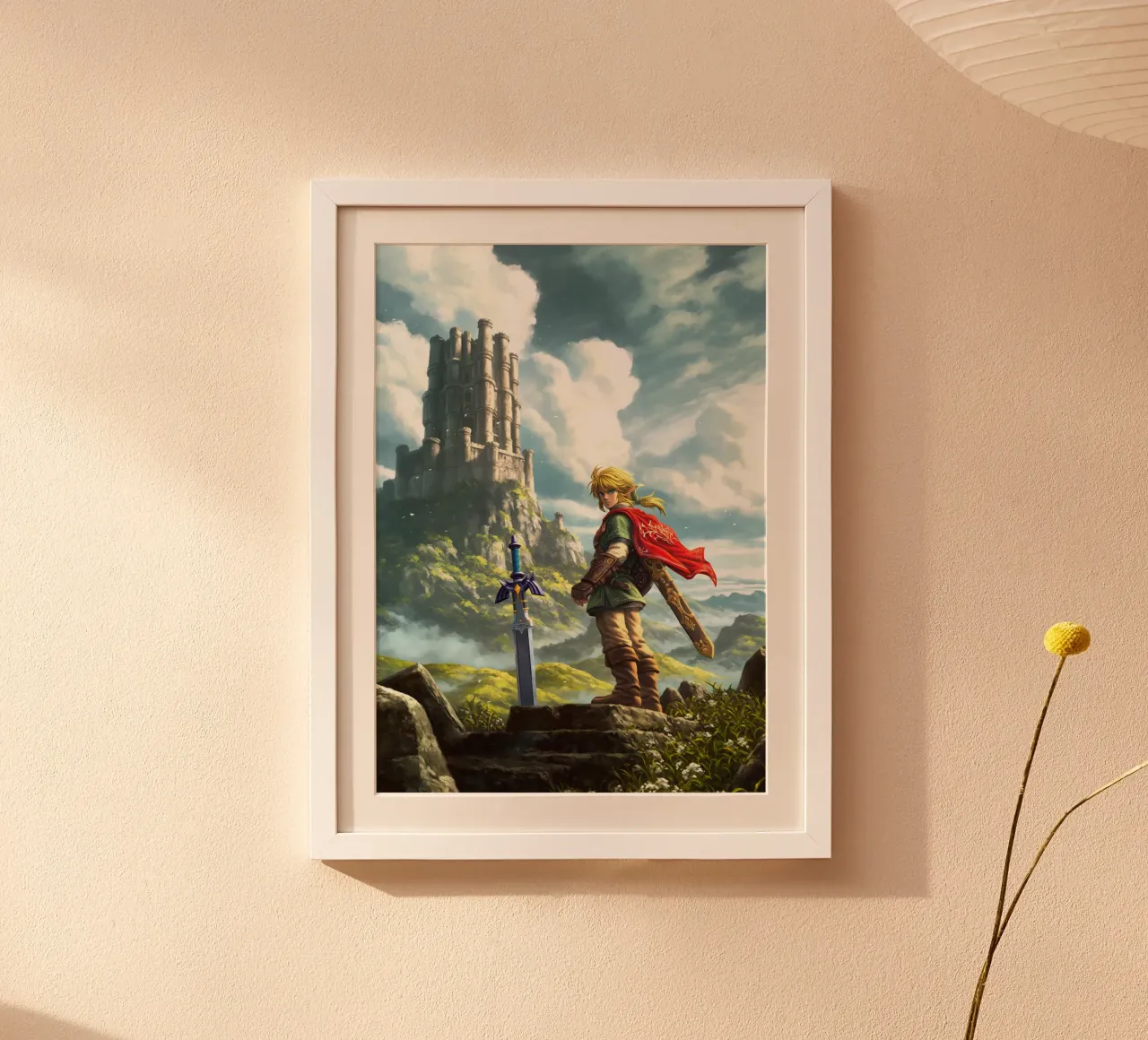 Link La leggenda di Zelda Videogioco poster da Fleur de Lys