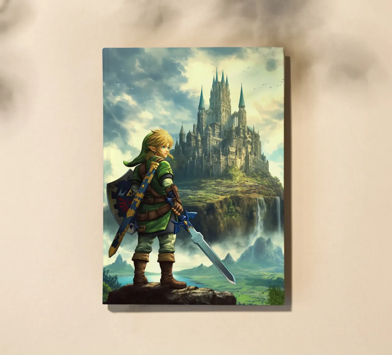 Link The Legend of Zelda Video Game notebook by Fleur de Lys
