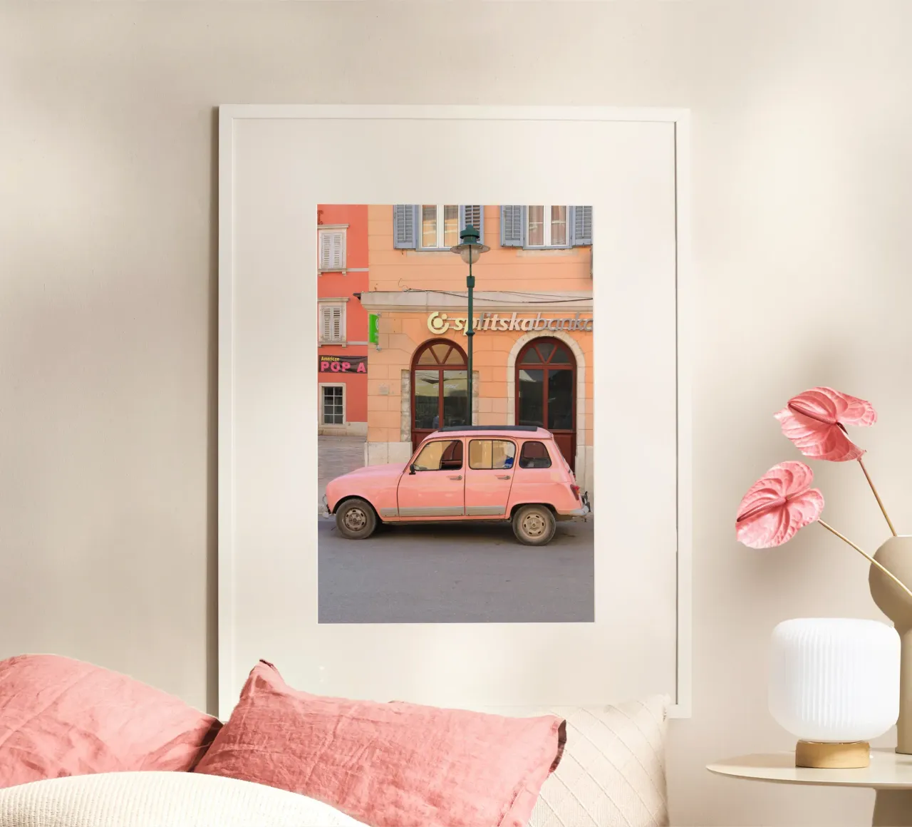 Renault rosa poster da eyes & tries