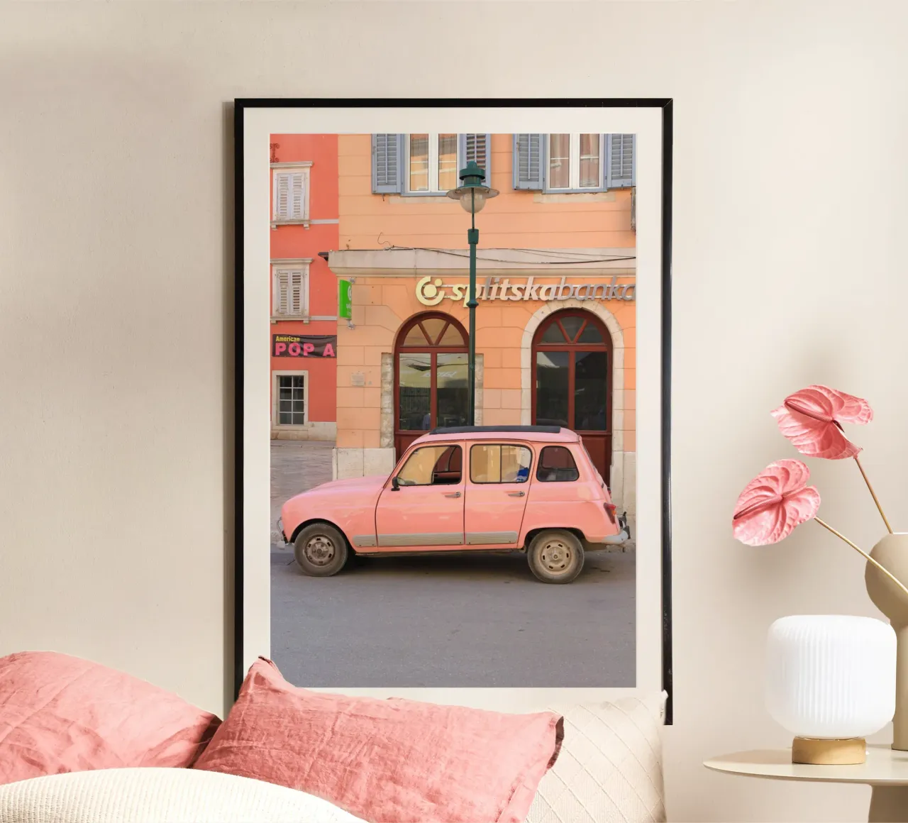 Renault rosa poster da eyes & tries