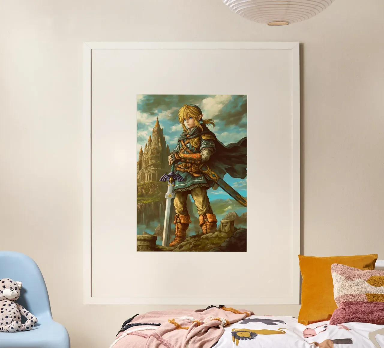 Link The Legend of Zelda Video Game poster by Fleur de Lys