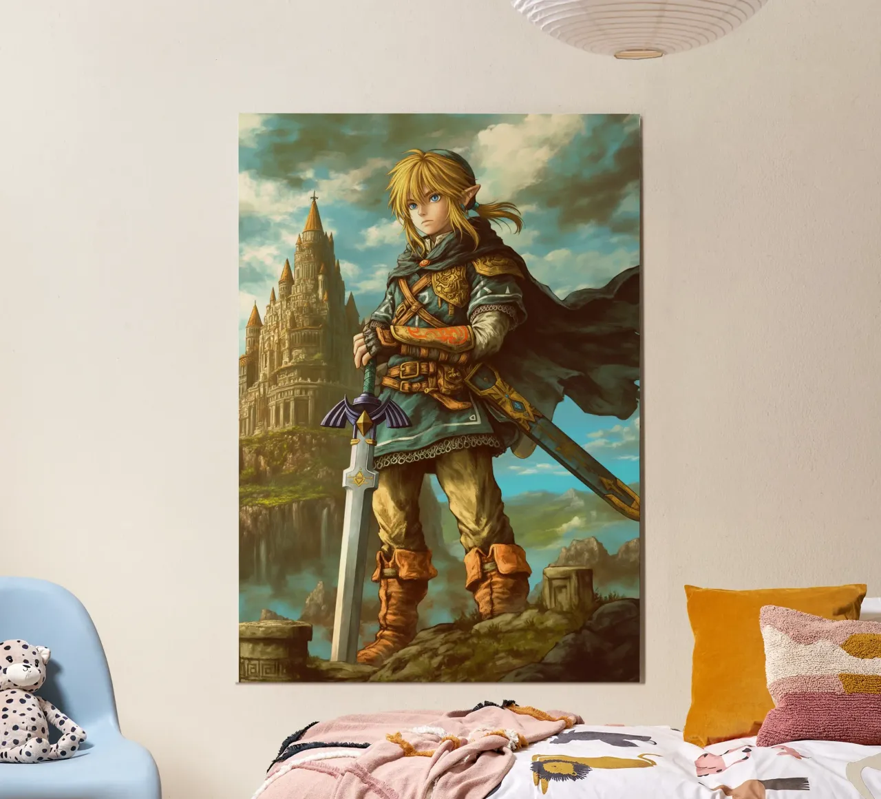 Link The Legend of Zelda Video Game poster by Fleur de Lys