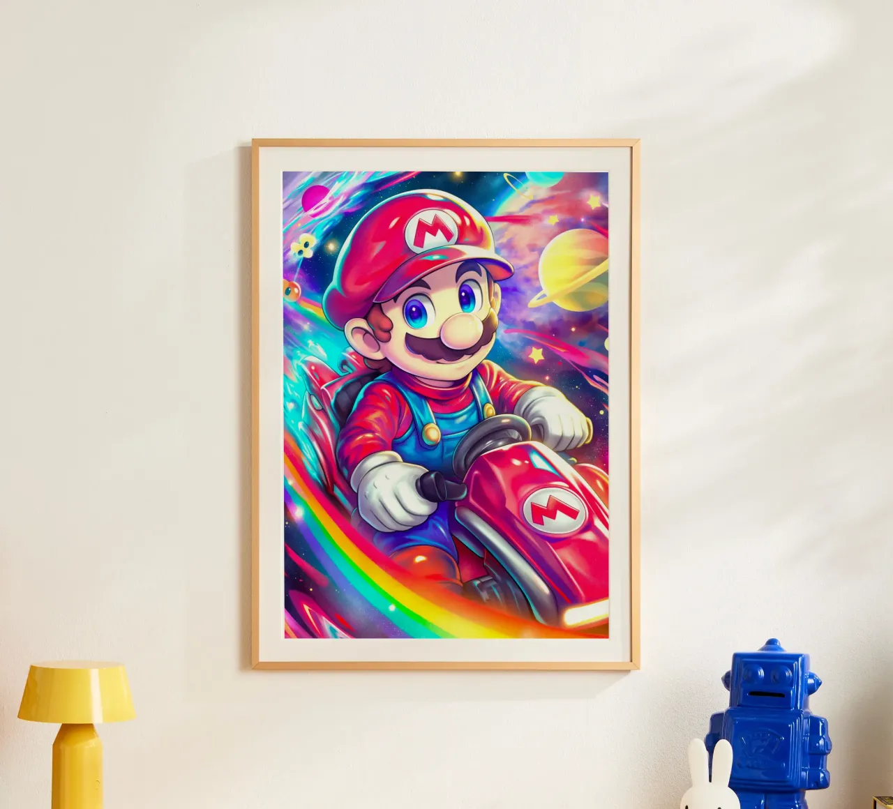 Super Mario carta hahnemühle da Fleur de Lys