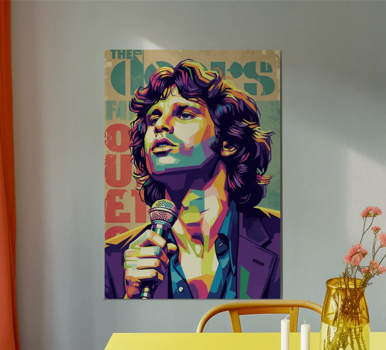 Jim Morrison - The Doors poster da Hantamrata