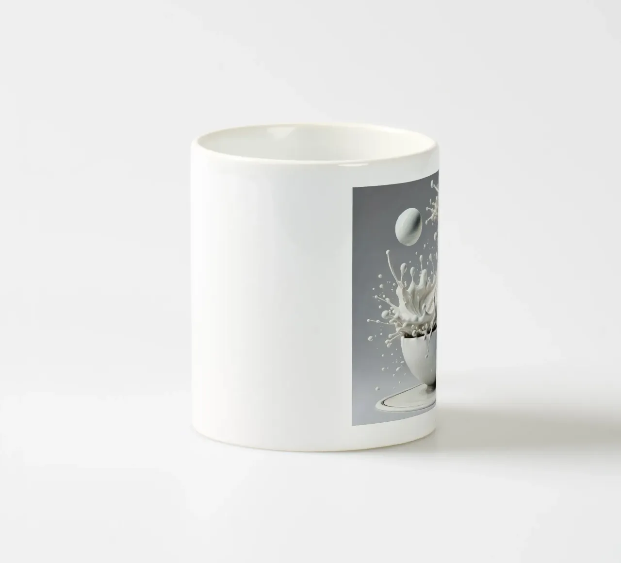 Tazza con spruzzi di latte tazza in ceramica da BenCoStyle