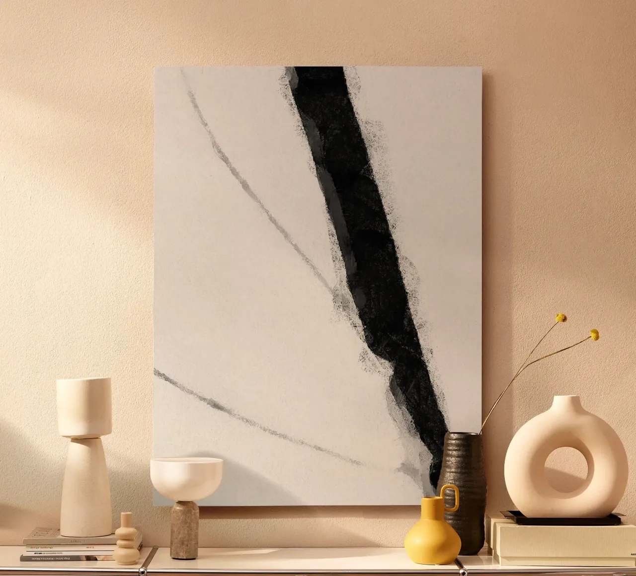 Minimal Monochrome D1 alluminio dibond da sabidussi