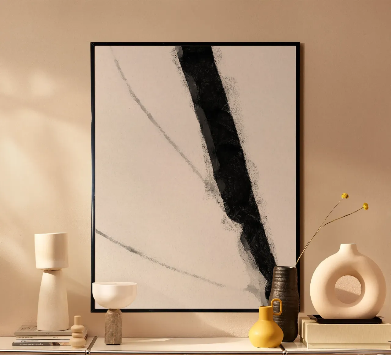 Minimal Monochrome D1 poster da sabidussi