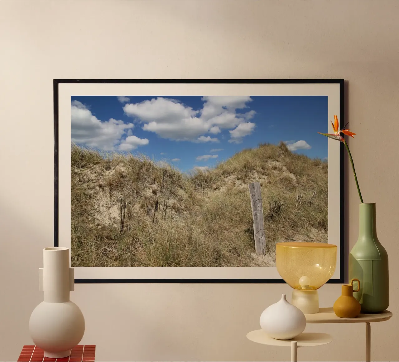 Ieri poster con telaio in legno da eyes & tries