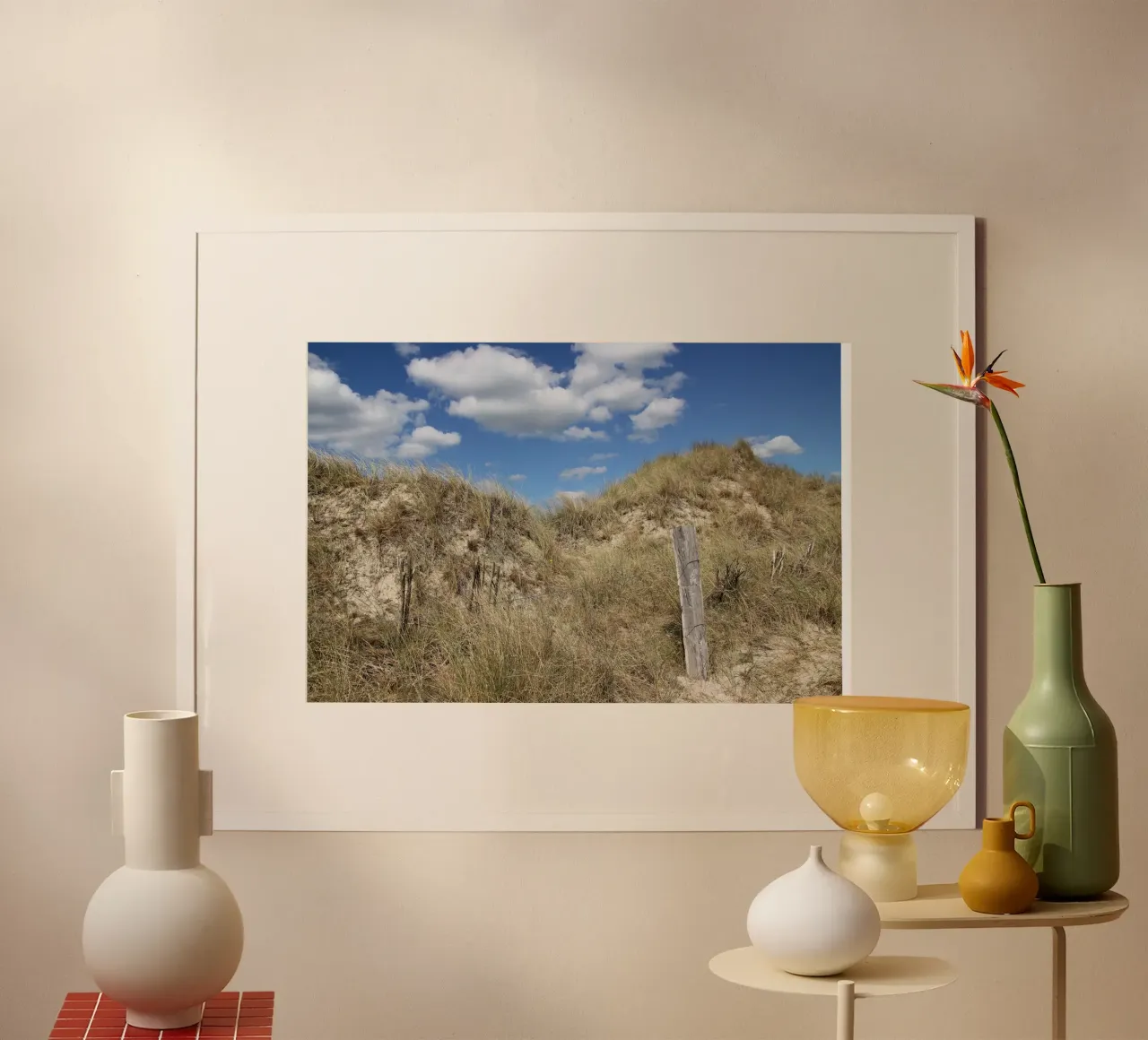 Ieri poster con telaio in legno da eyes & tries