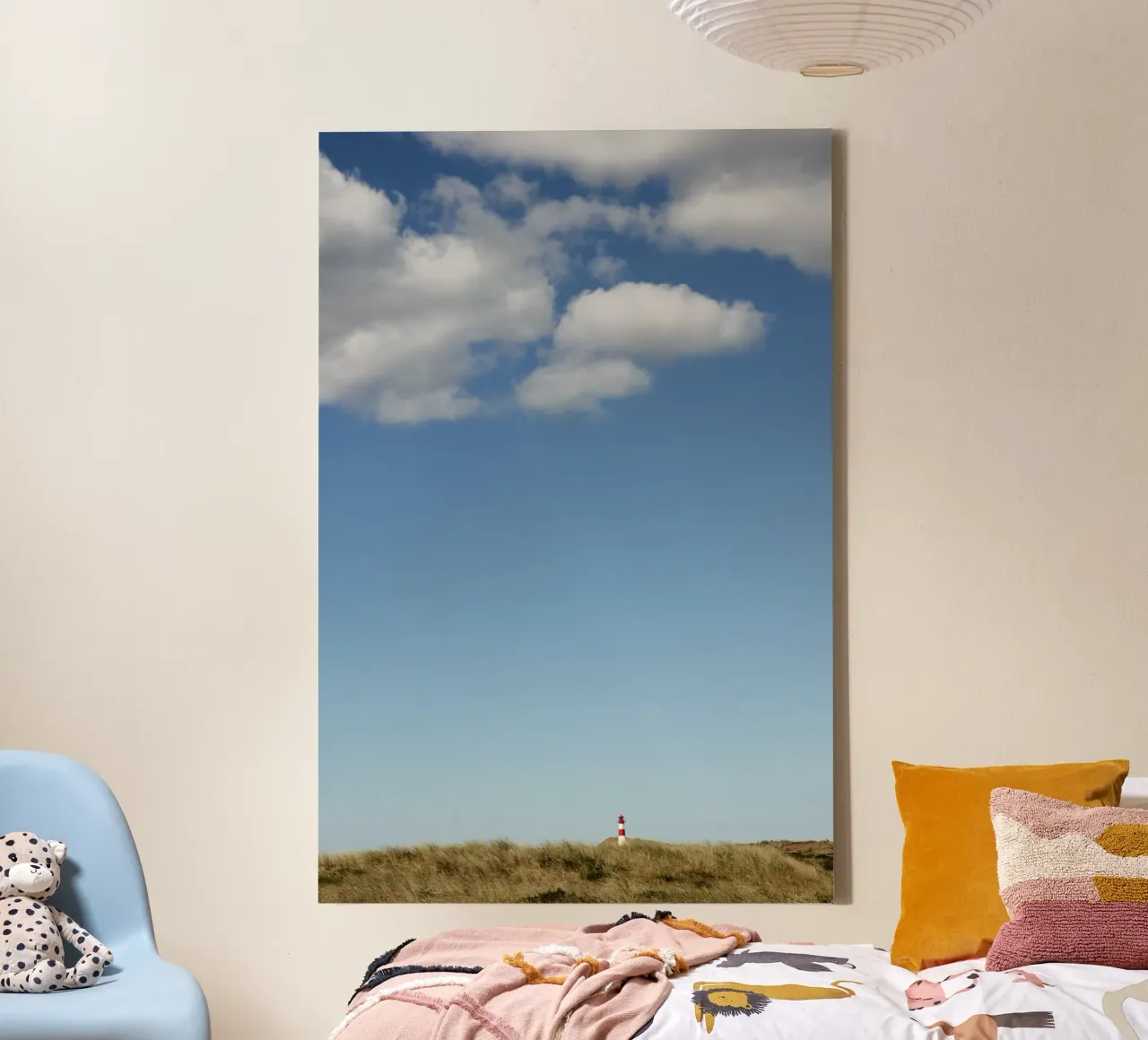 Faro di Sylt tela con Cornice a cassetta da eyes & tries