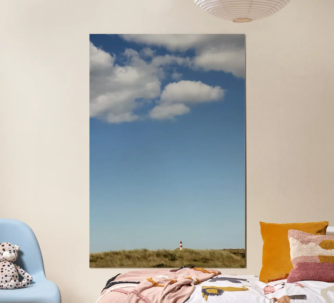 Faro di Sylt poster con telaio in alluminio da eyes & tries