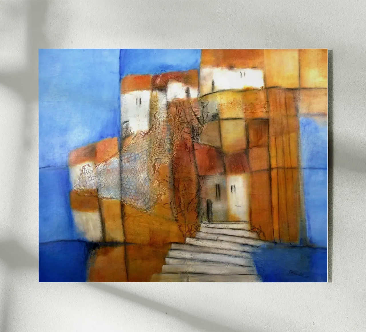 Insel I plexiglass da Anita Gewald