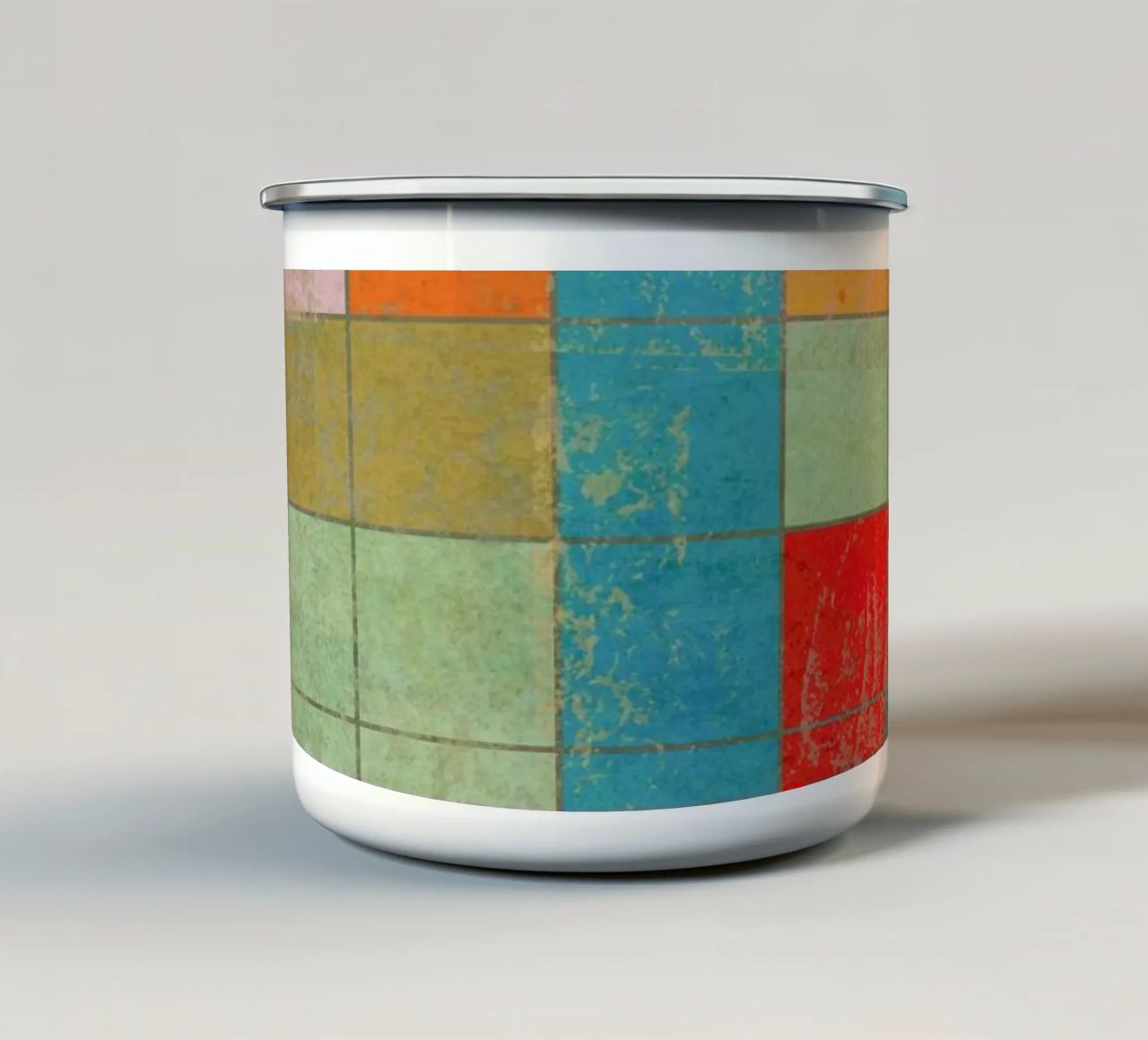 Metris tazza in smalto da Metron