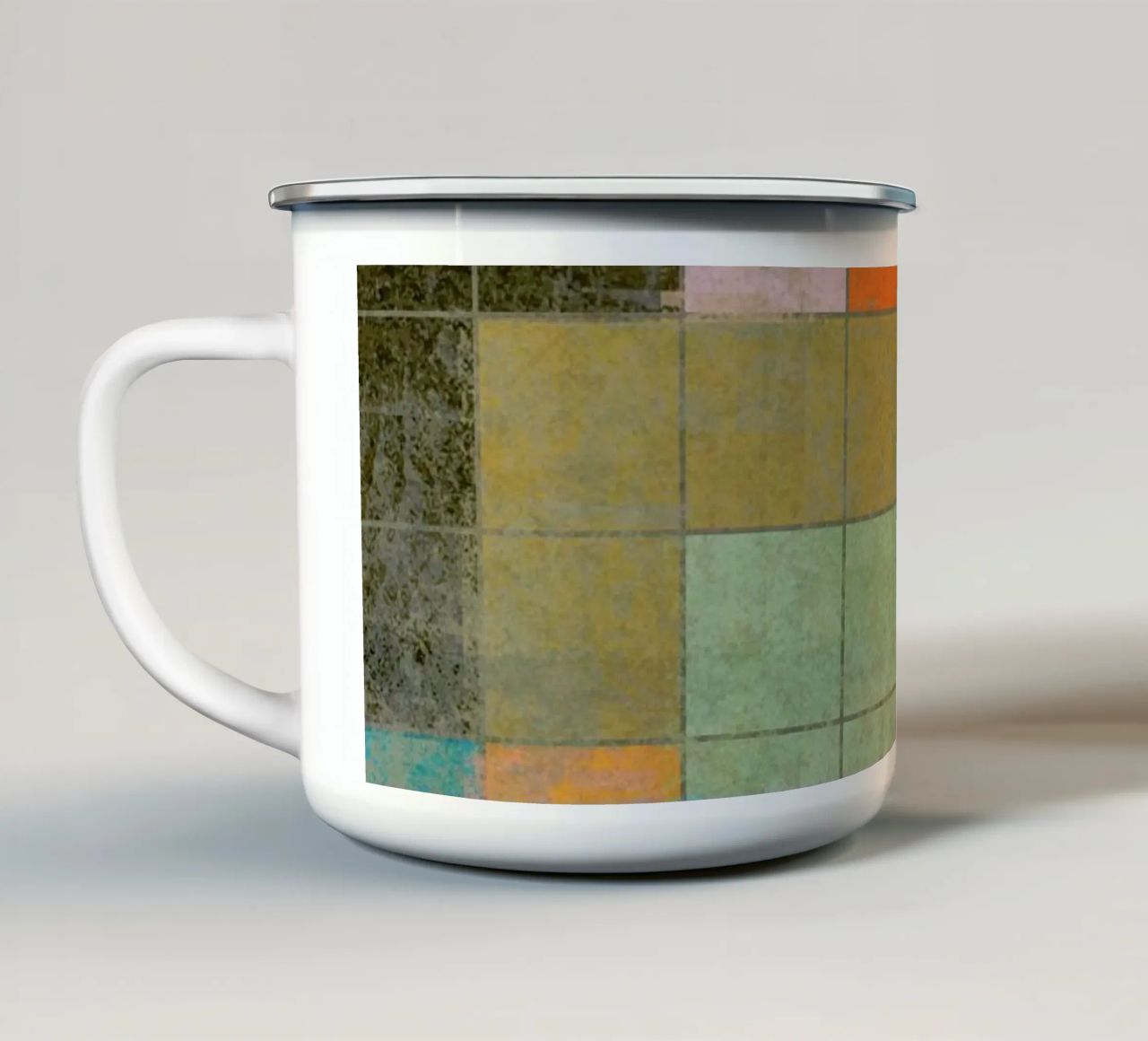 Metris tazza in smalto da Metron