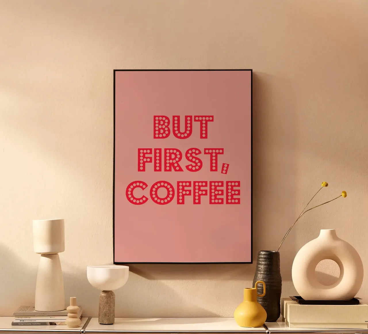 But First Coffee plexiglass da Attaboy Dsgn