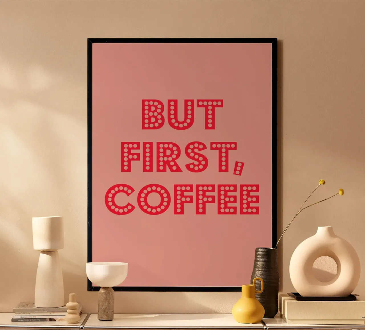 But First Coffee poster da Attaboy Dsgn