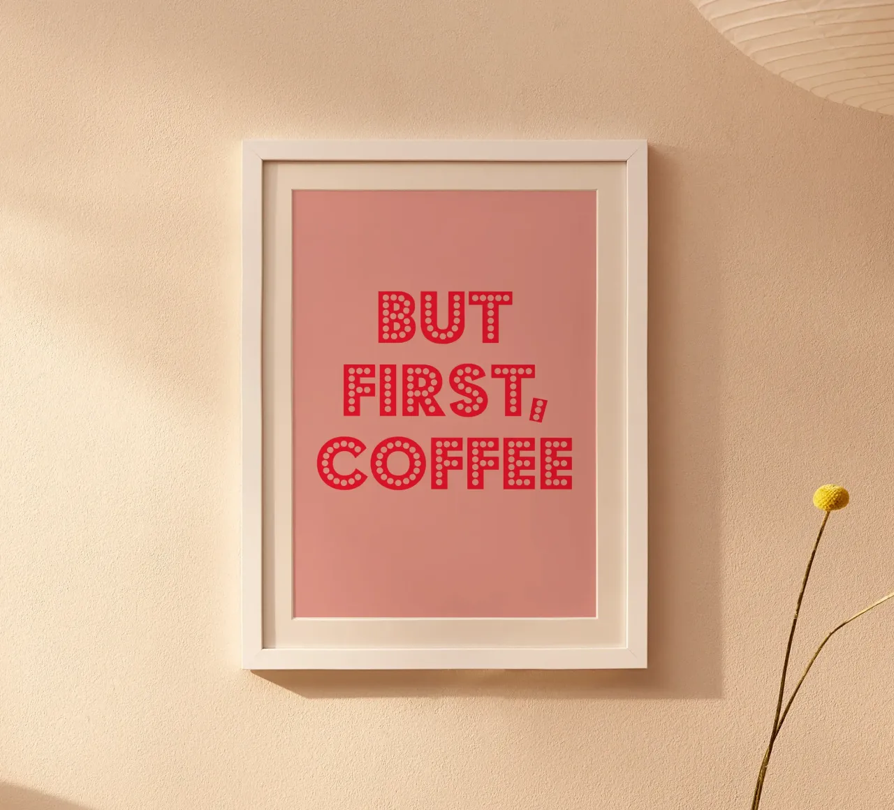 But First Coffee poster da Attaboy Dsgn
