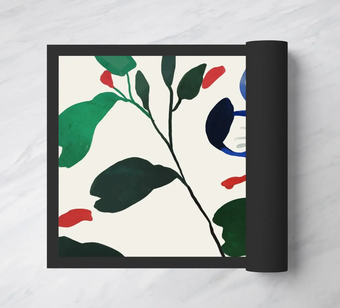 Blooming Stems doormat by ThingDesign