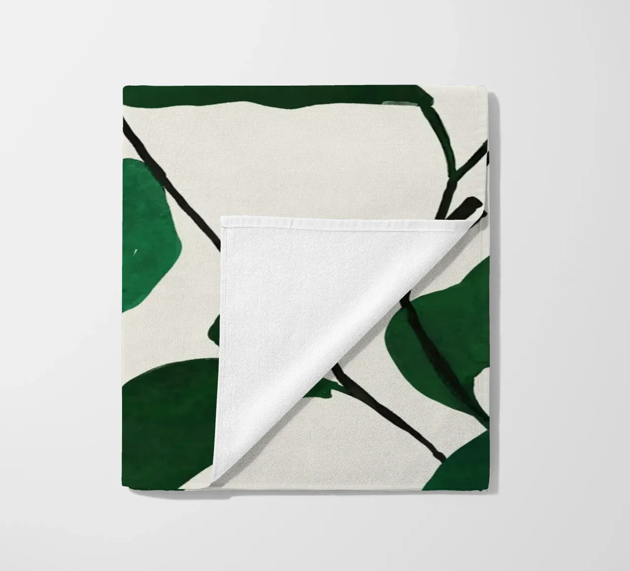 Steli in fiore telo mare da ThingDesign