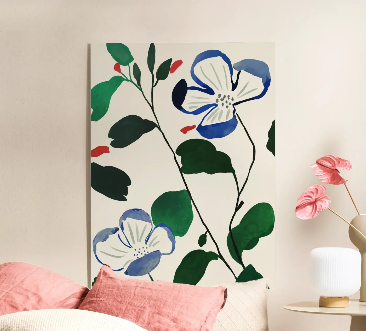 Steli in fiore plexiglass da ThingDesign