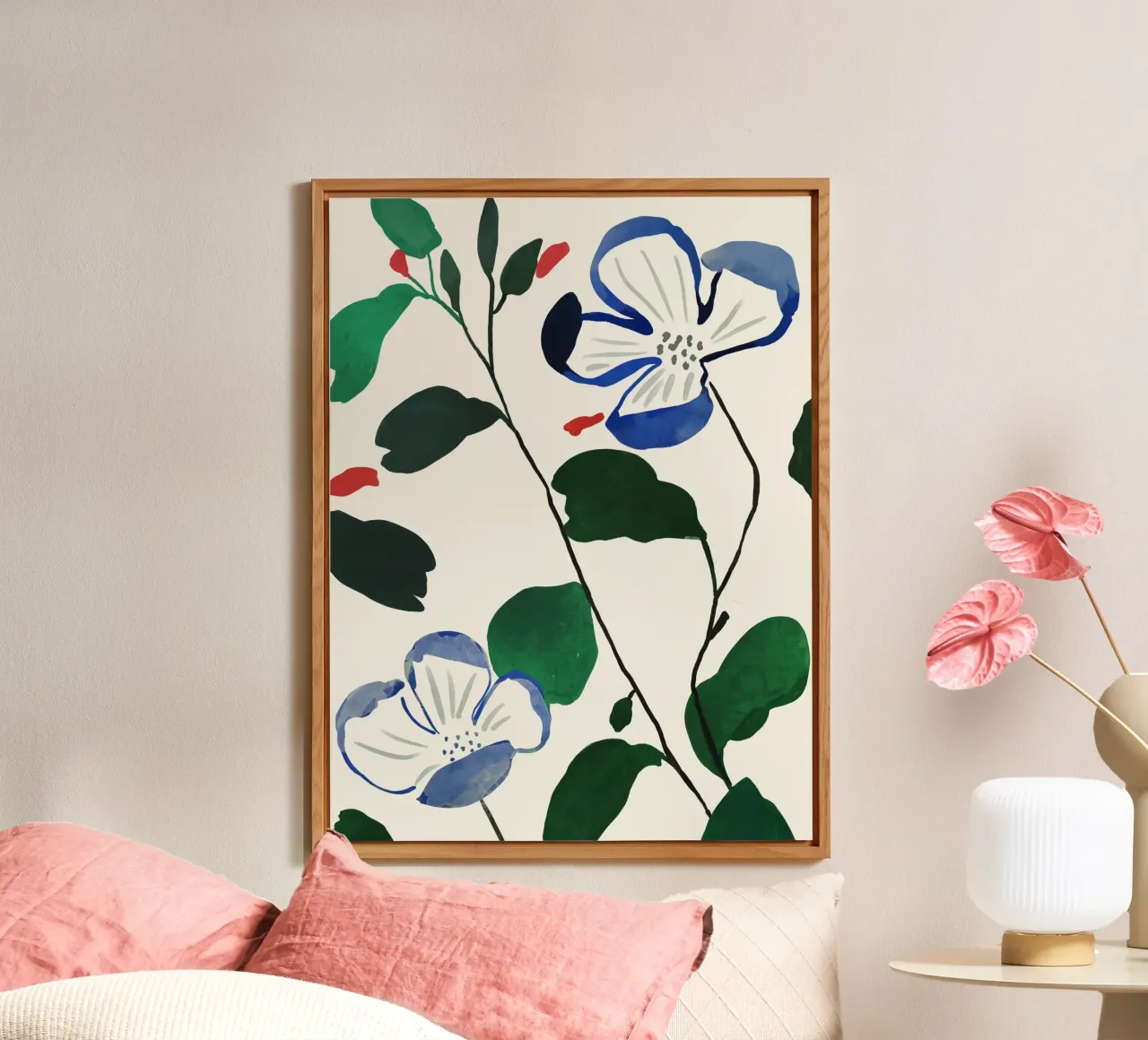 Steli in fiore alluminio dibond da ThingDesign