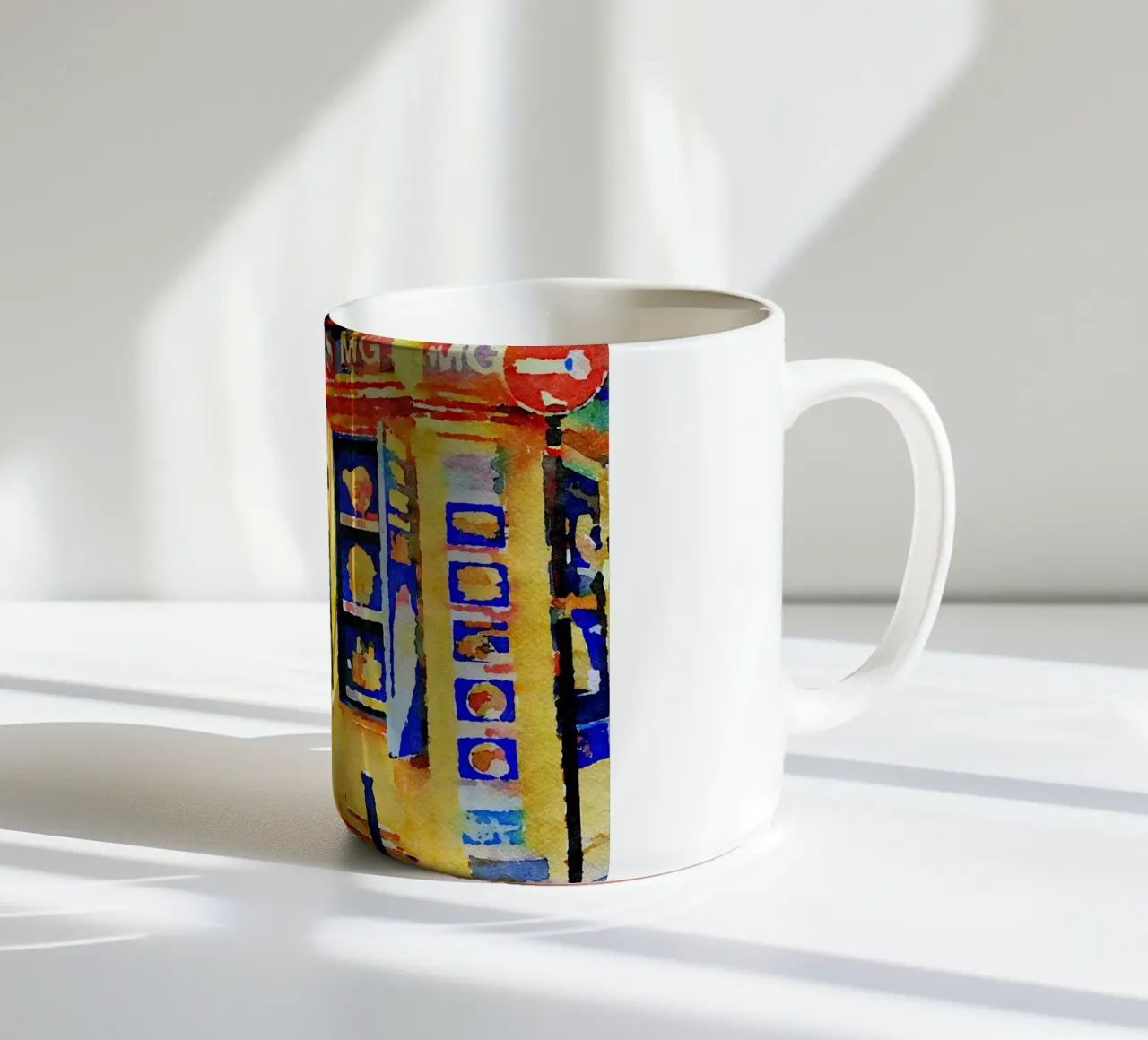 Parigi tazza in ceramica da Massimo Frascogna