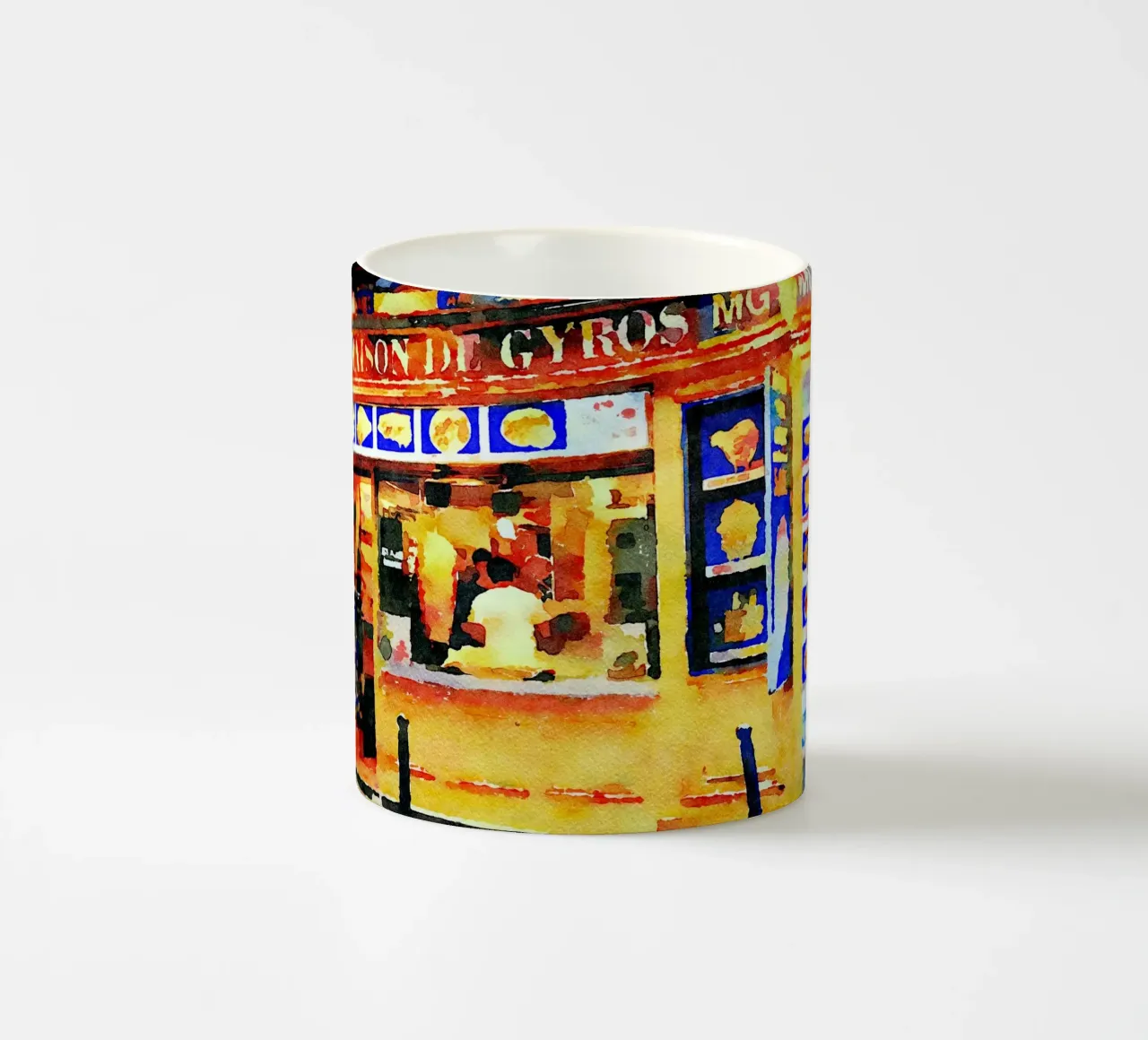 Parigi tazza in ceramica da Massimo Frascogna