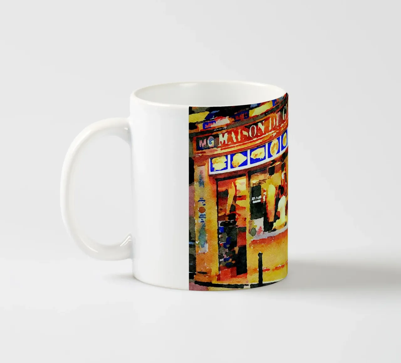 Parigi tazza in ceramica da Massimo Frascogna