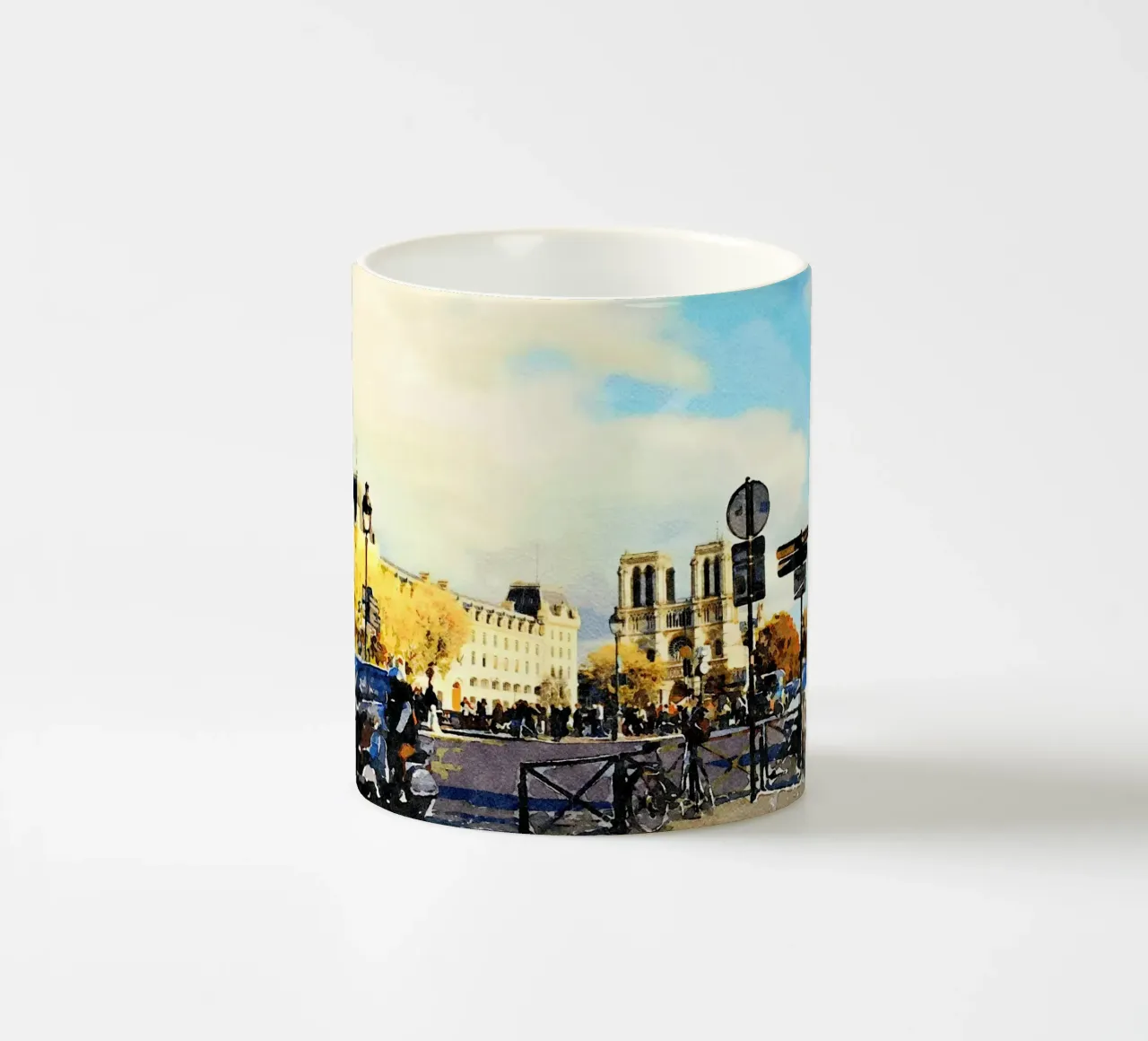 Parigi tazza in ceramica da Massimo Frascogna