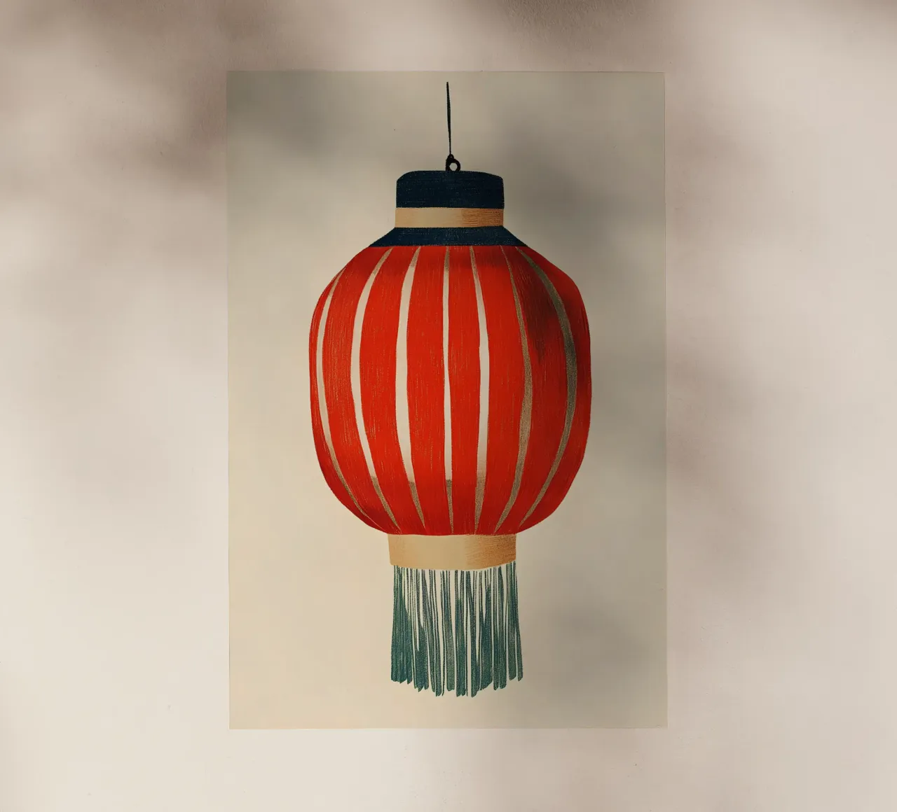 Lanterna cinese pellicola backlit da Curious Canvas