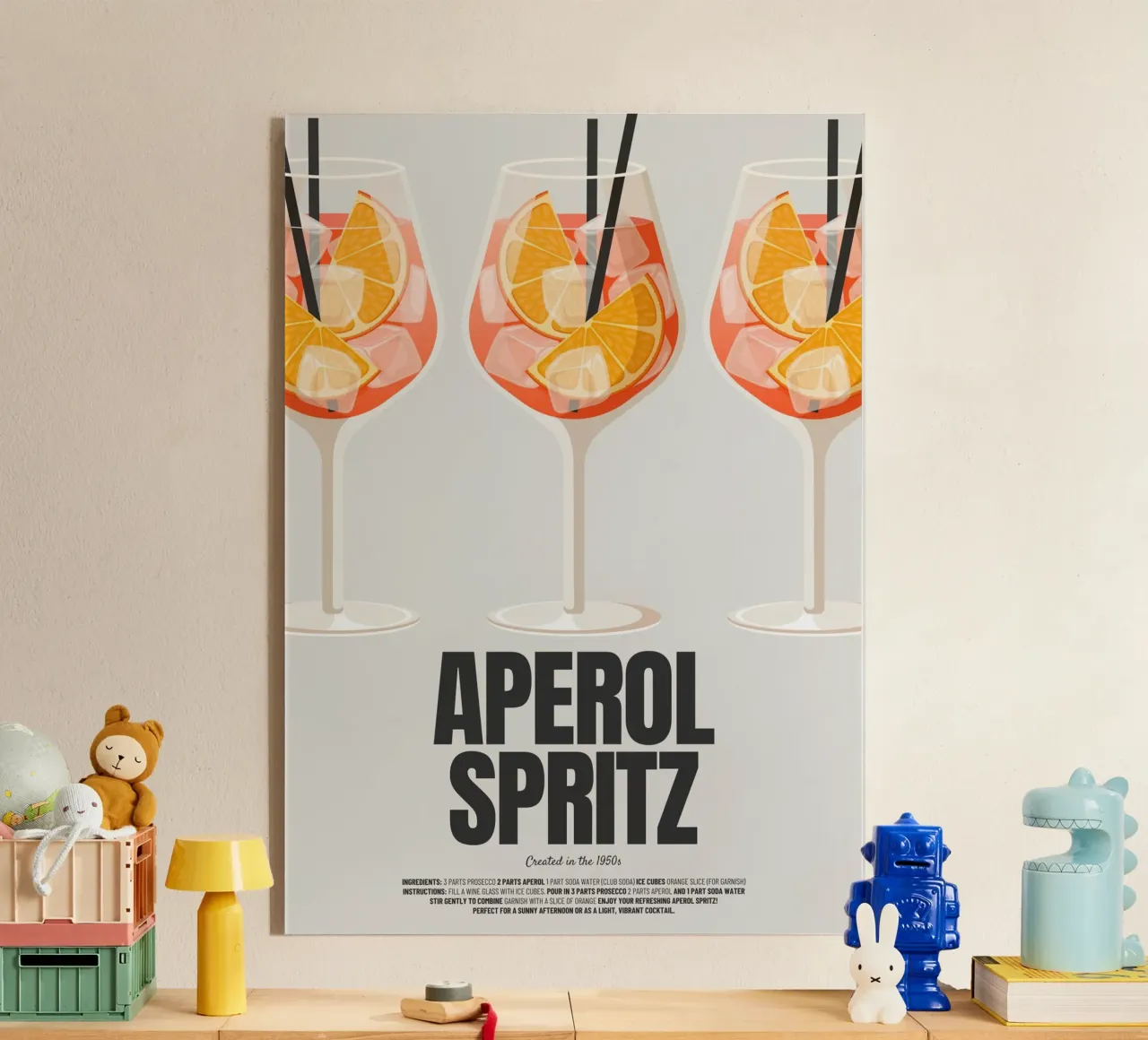Aperol Spritz plexiglass da PurePeachStudio