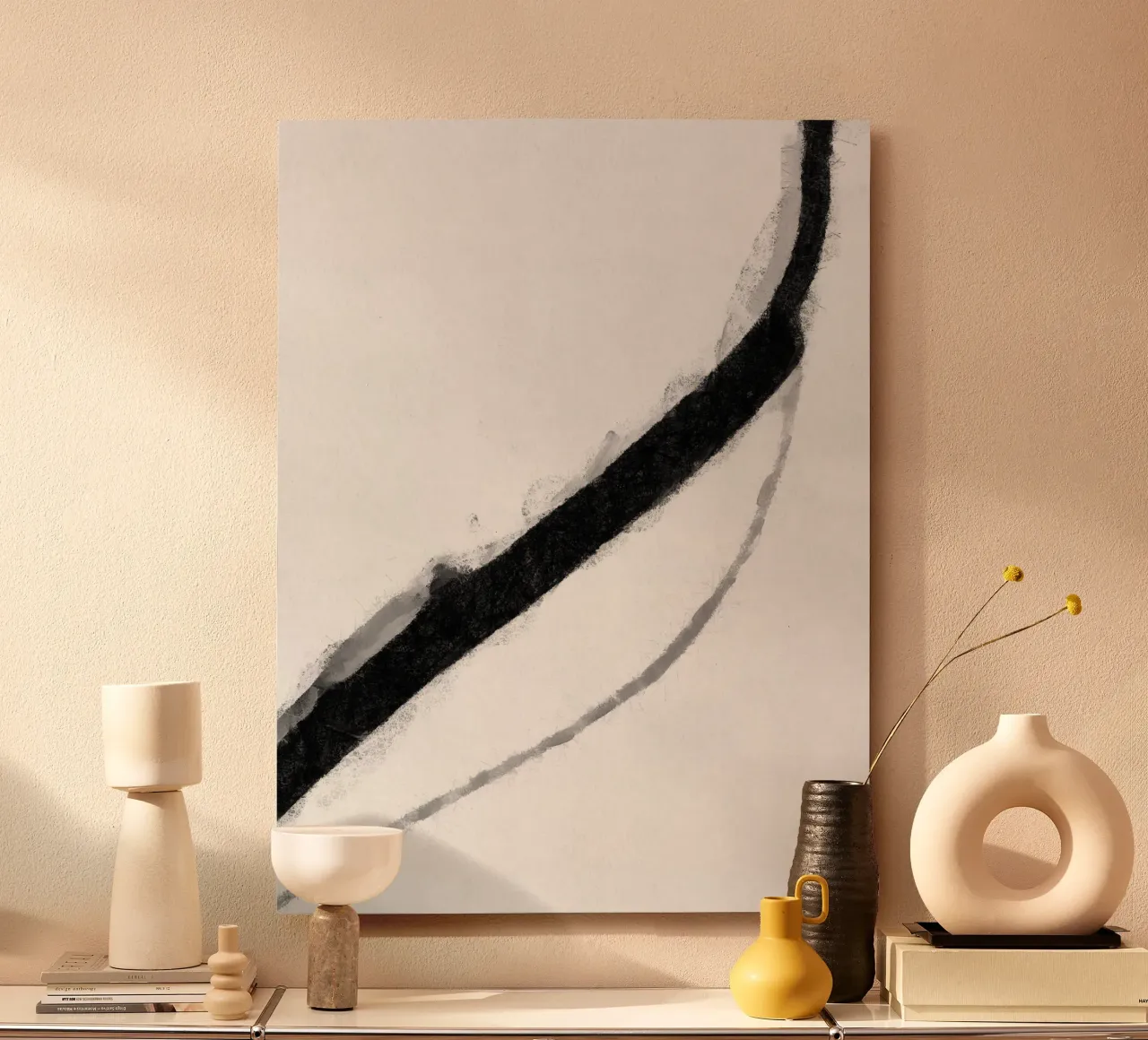 Minimal Monochrome D2 alluminio dibond da sabidussi