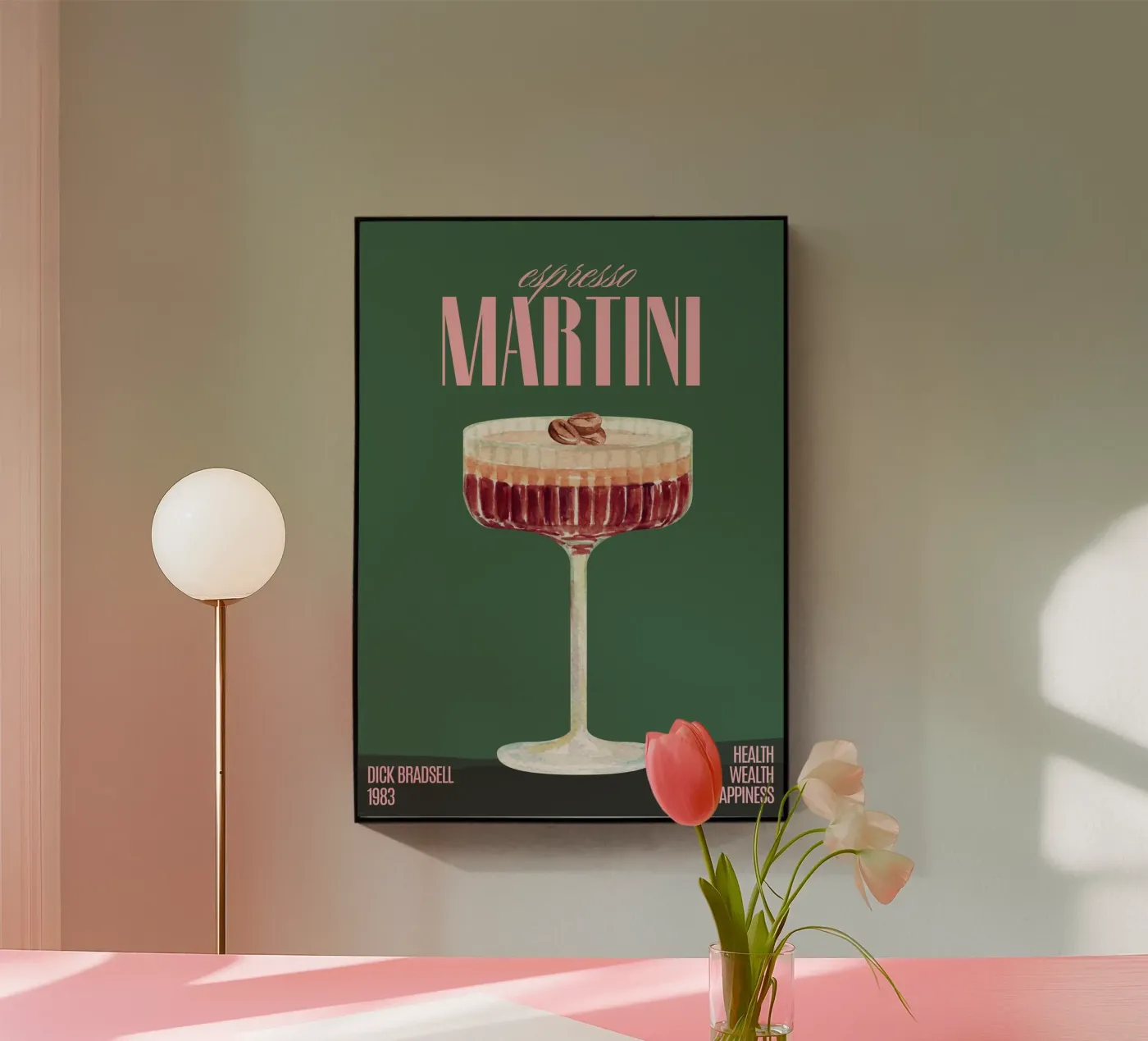 Martini Espresso plexiglass da PurePeachStudio