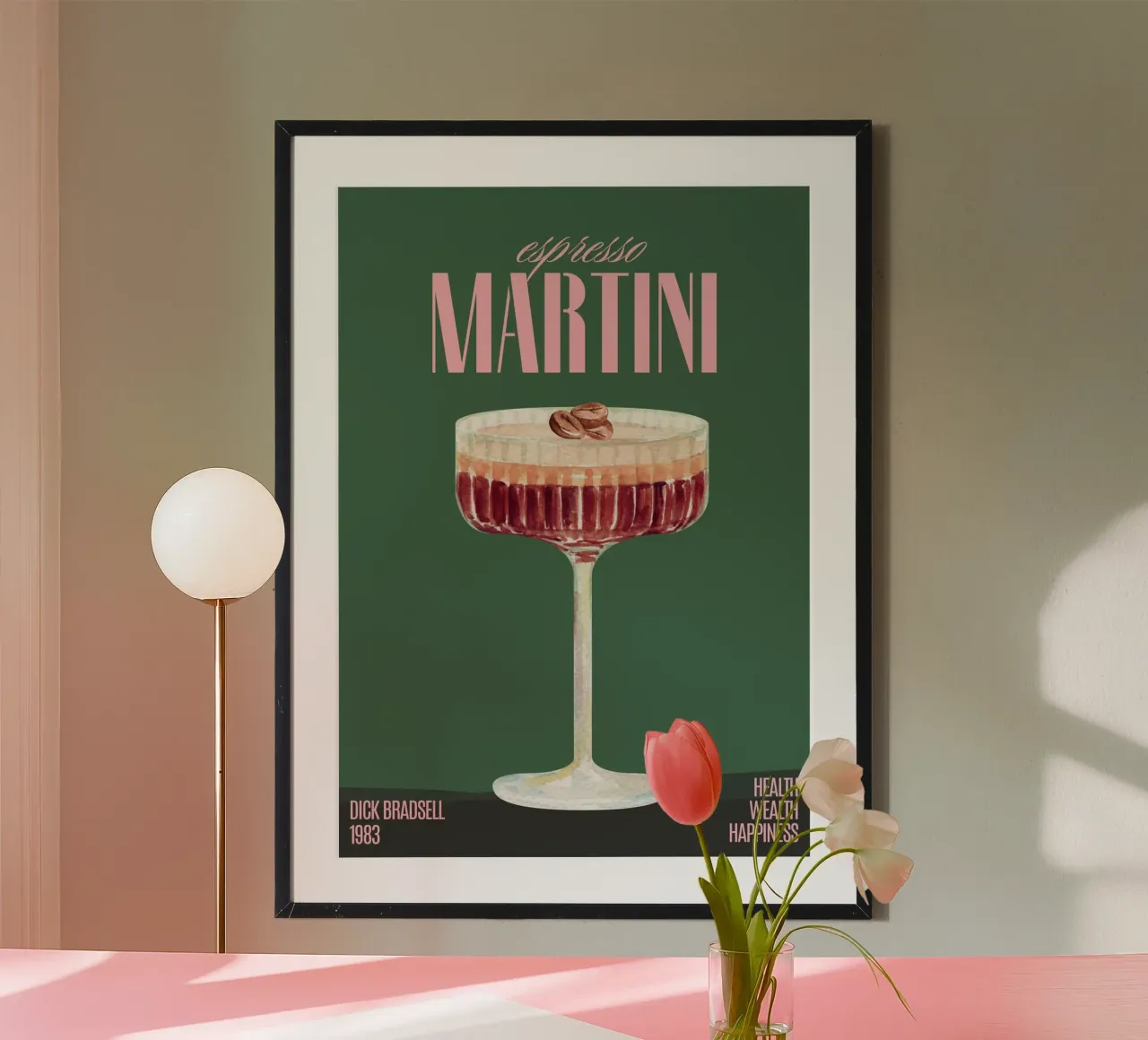 Martini Espresso poster da PurePeachStudio