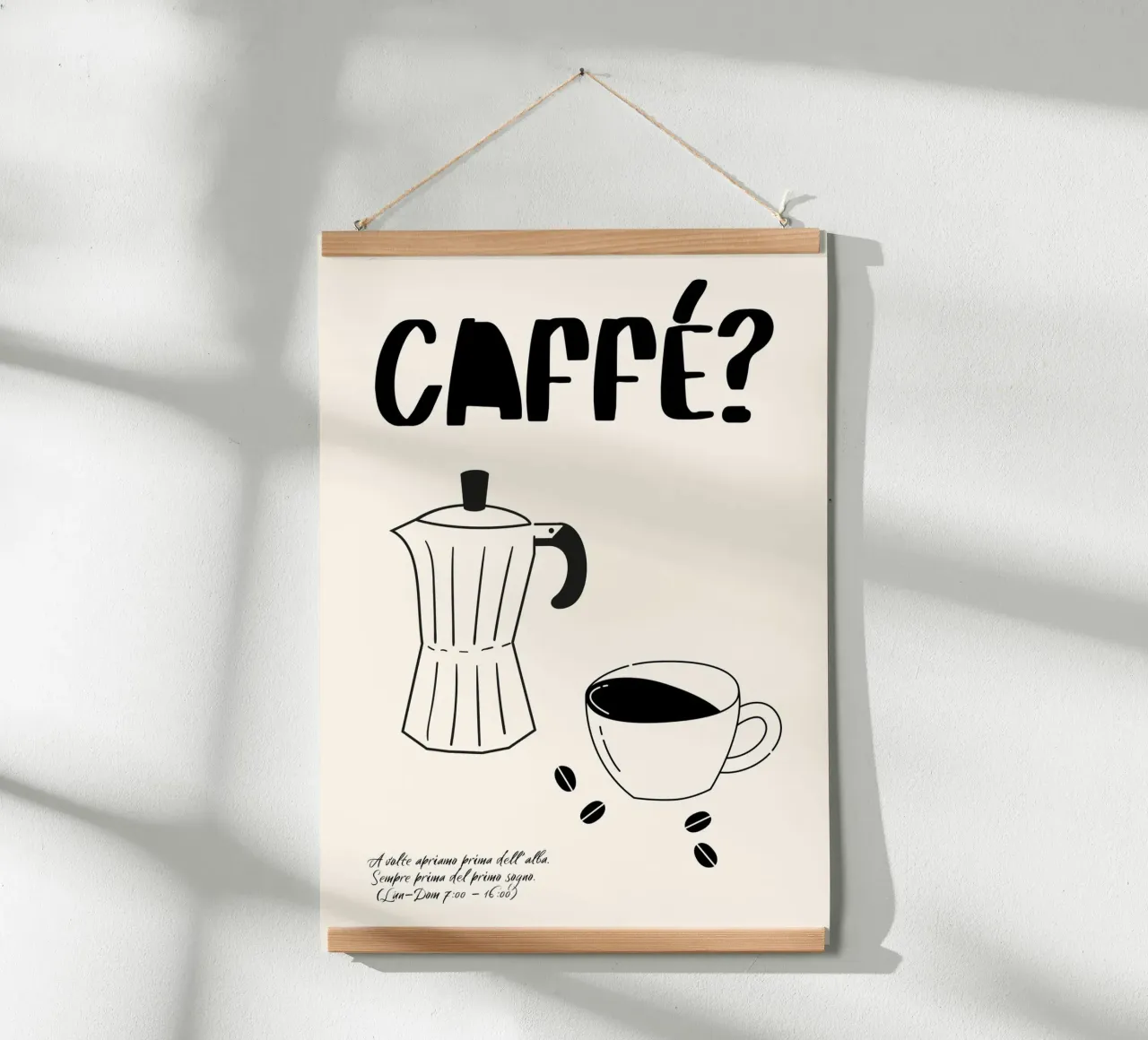 Caffè? poster da PurePeachStudio