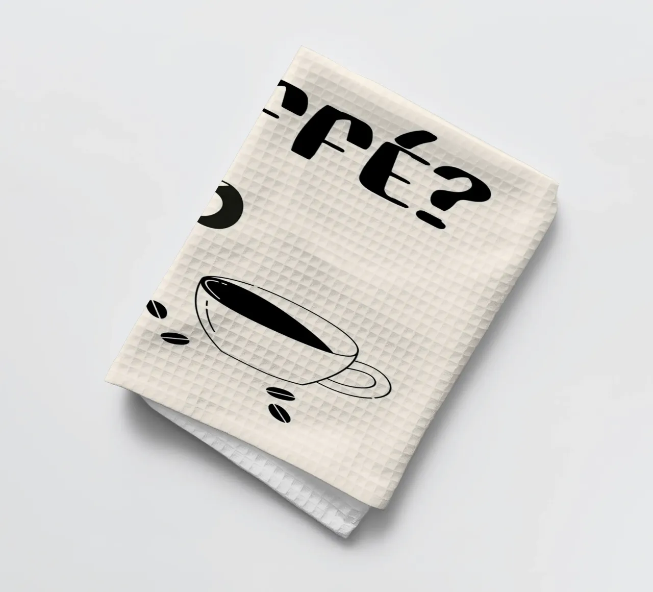 Caffè? canovaccio da cucina da PurePeachStudio