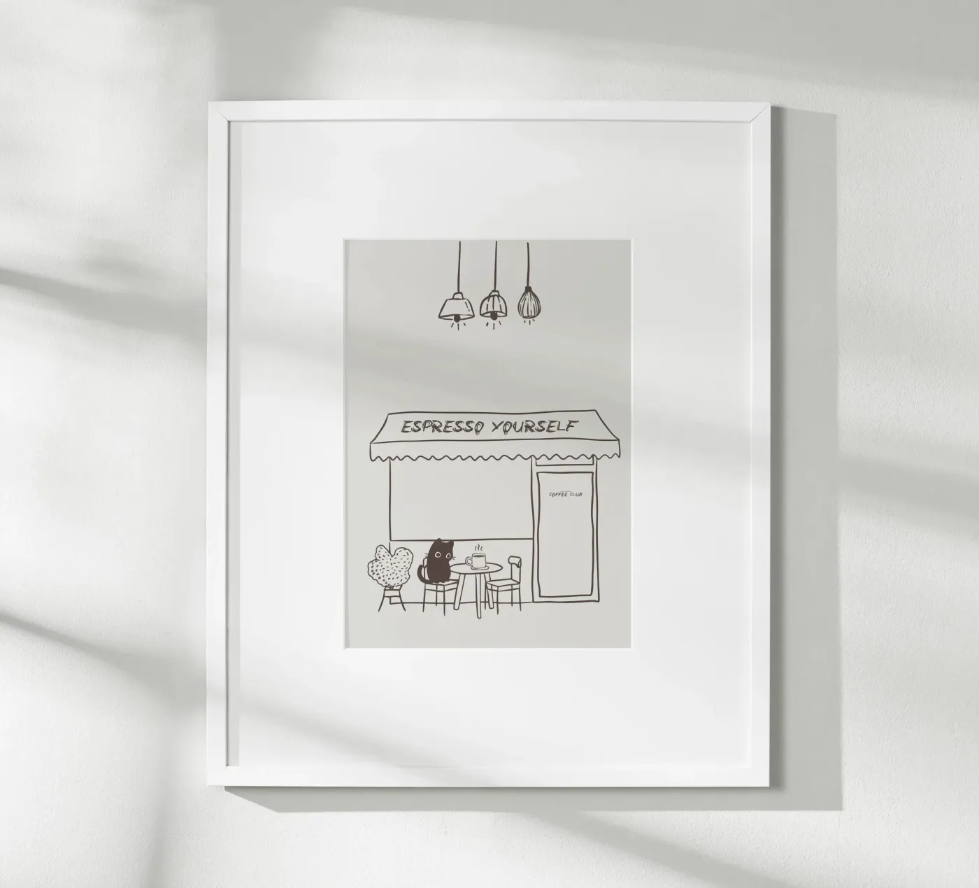 Espresso da soli poster da PurePeachStudio