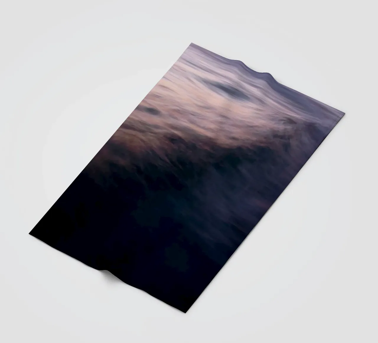 The Uniqueness of Waves XVII fleece blanket by Tal Paz-Fridman