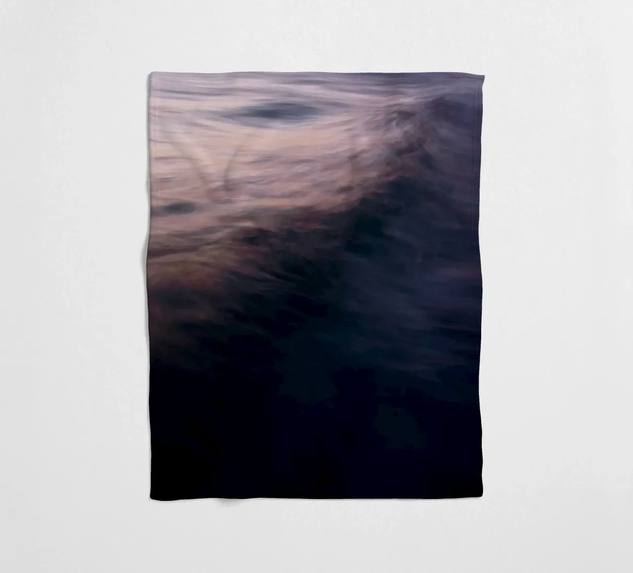 The Uniqueness of Waves XVII fleece blanket by Tal Paz-Fridman