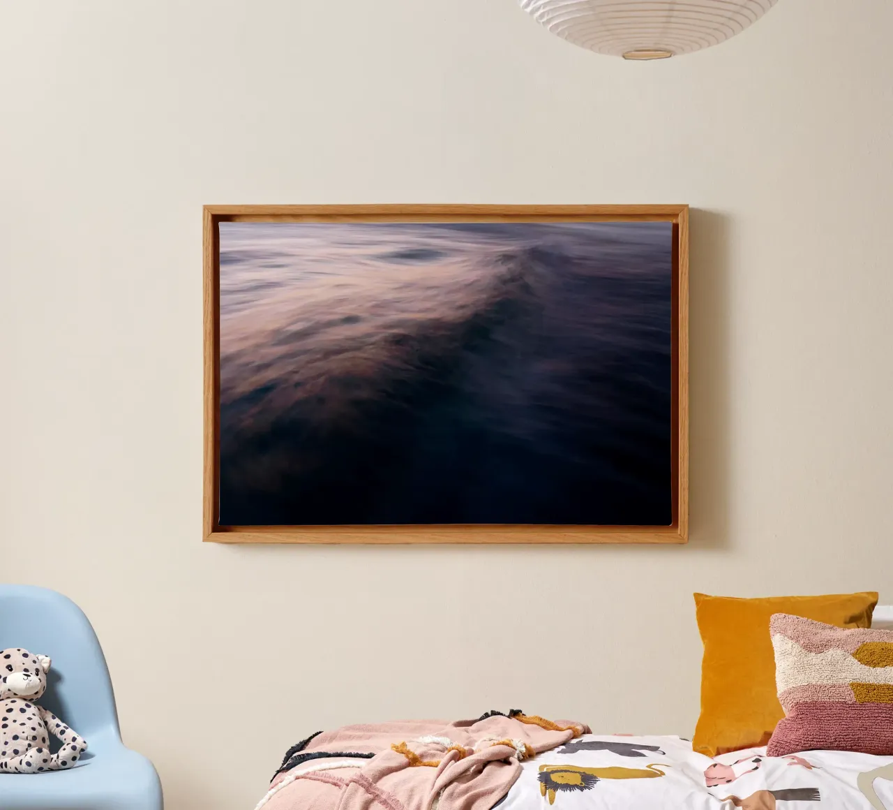 The Uniqueness of Waves XVII canvas by Tal Paz-Fridman