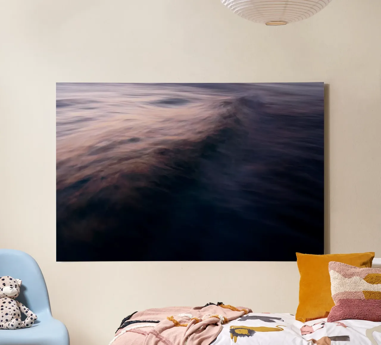 The Uniqueness of Waves XVII canvas by Tal Paz-Fridman