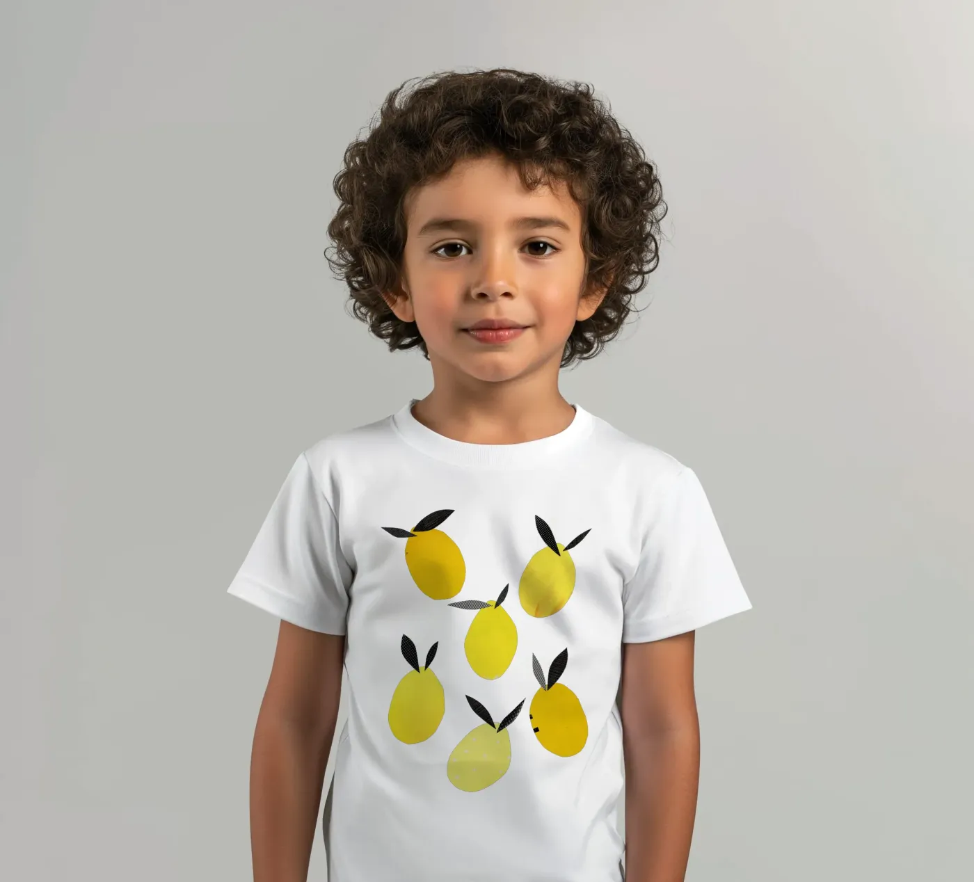 Limoni t-shirt bambini da Cassia Beck Collage