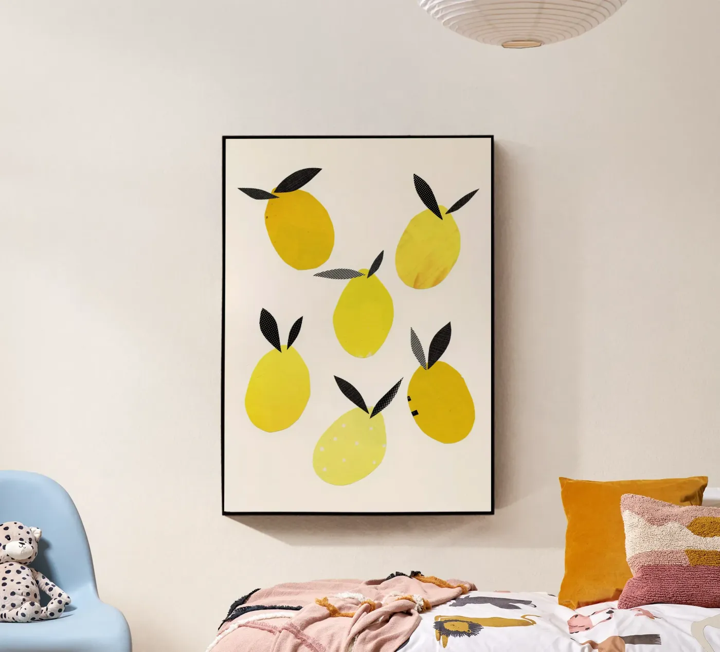 Citrons plexiglas de Cassia Beck Collage