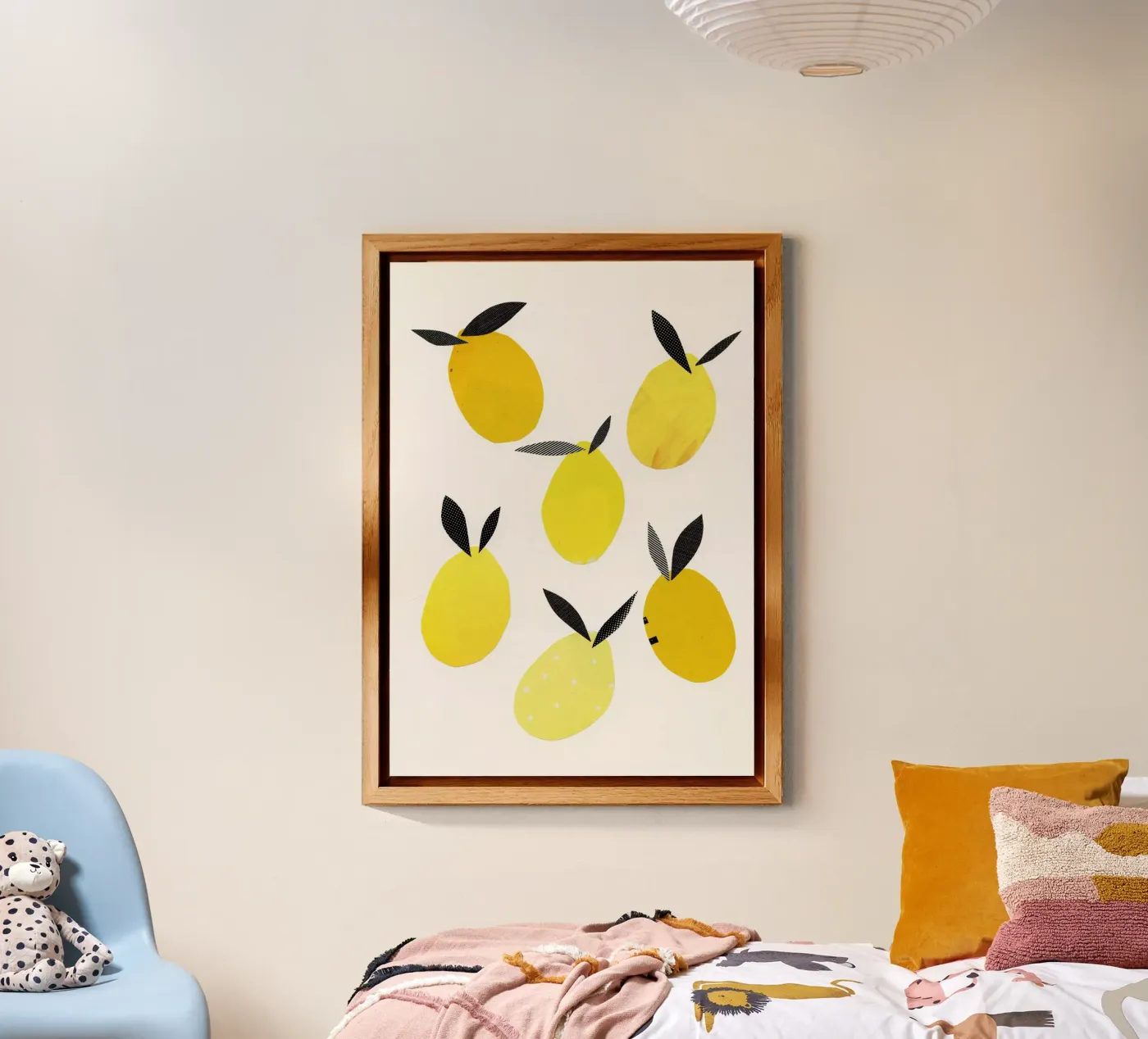 Lemons forex plate by Cassia Beck Collage