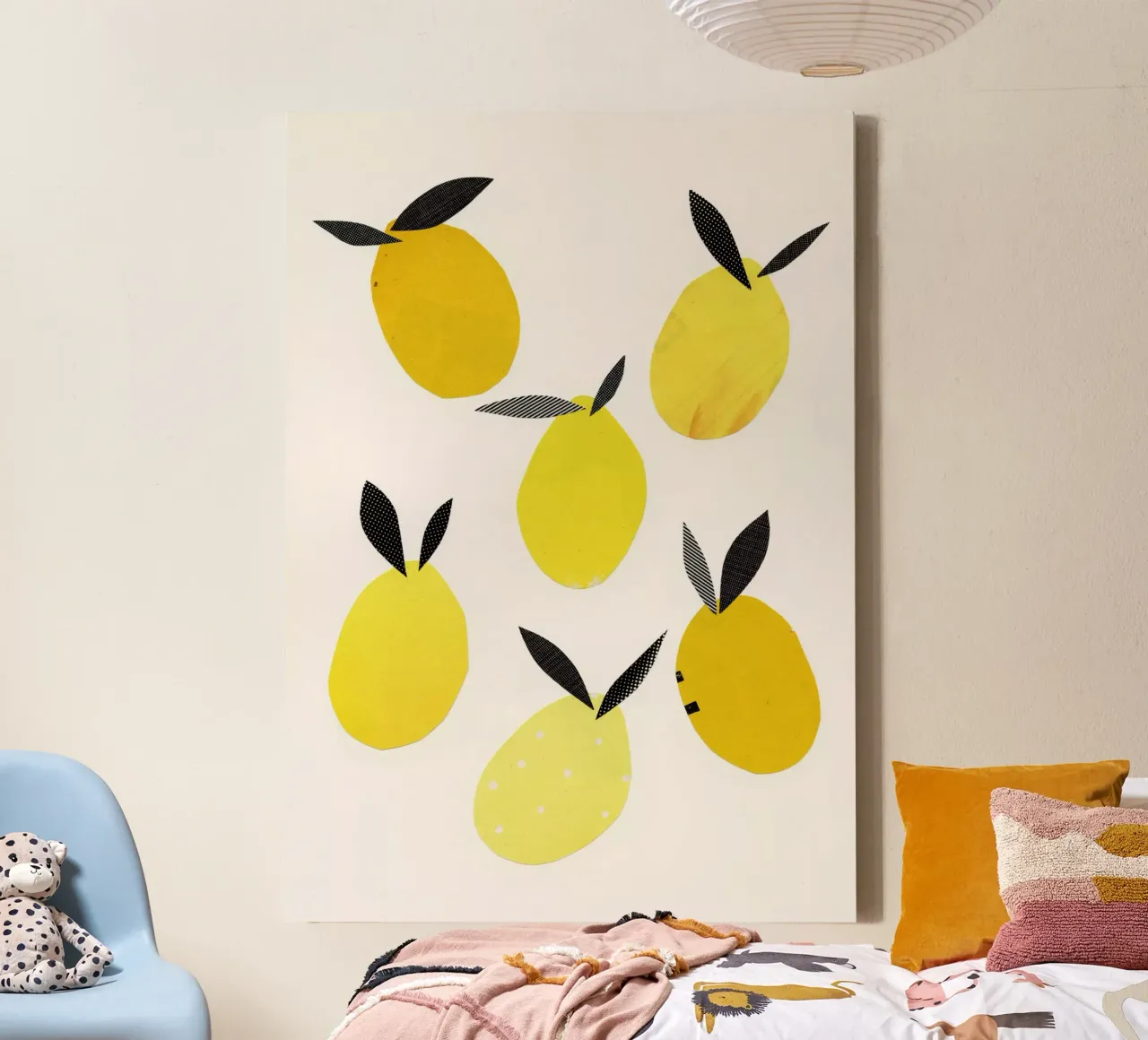 Limoni tela da Cassia Beck Collage