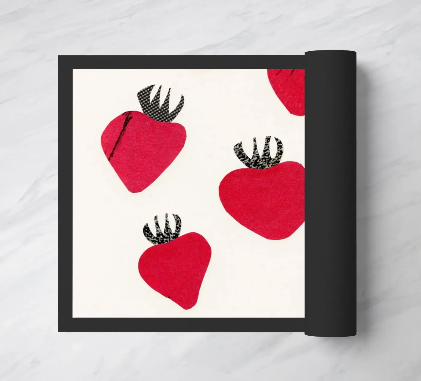 Fragole zerbino da Cassia Beck Collage