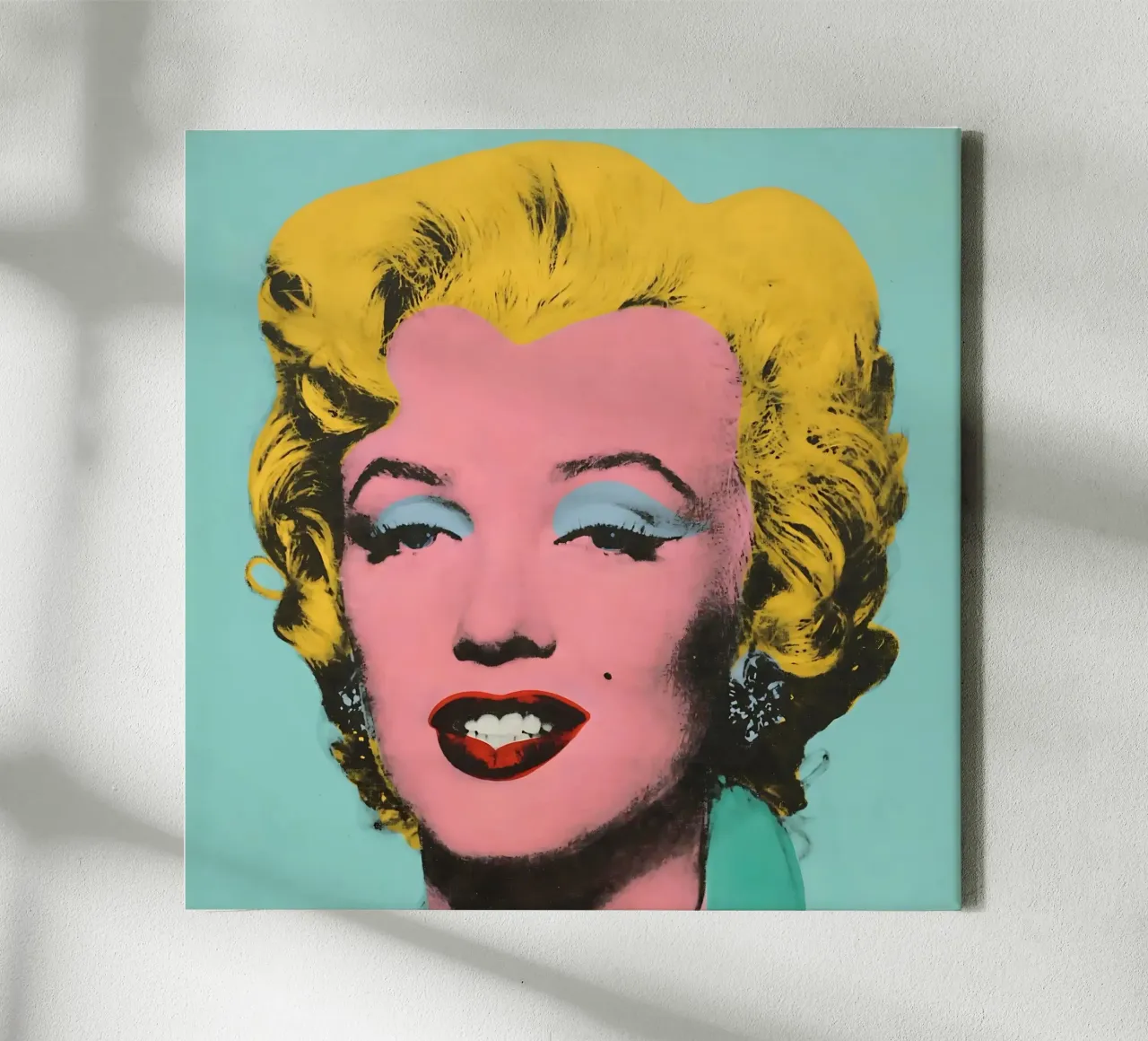 Andy Warhol kunst 1 canvas met Baklijst van domherrick1