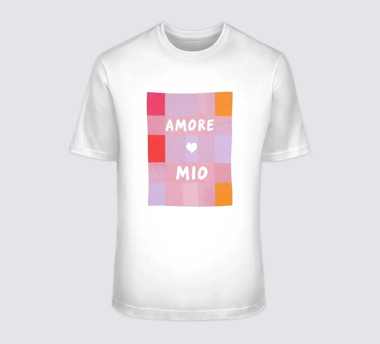 Amore mio Gitterlook t-shirt da Carinaprint